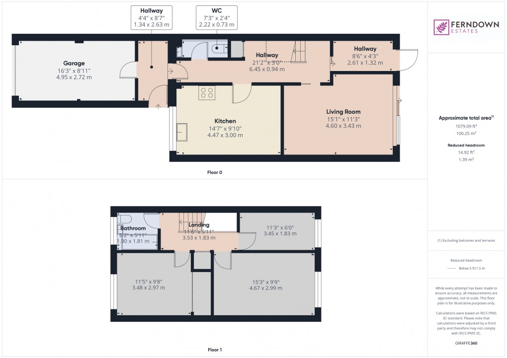 Floorplan for Smithswood, Birmingham