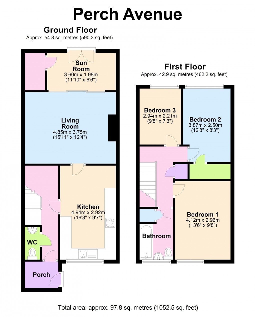 Floorplan for Chelmsley Wood, Birmingham