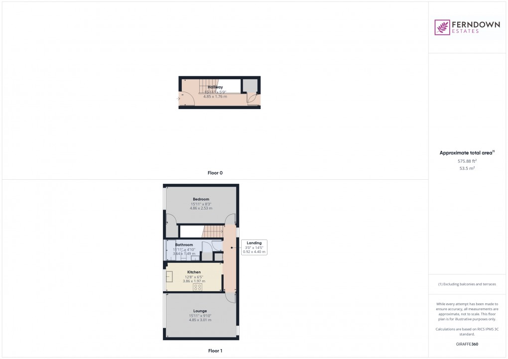 Floorplan for Chelmsley Wood, Birmingham