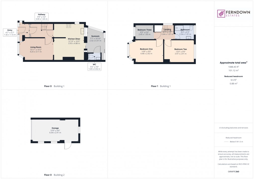 Floorplan for Kingshurst, Birmingham