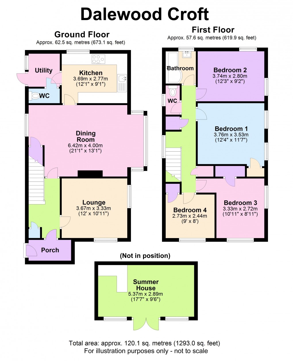 Floorplan for Sheldon, Birmingham