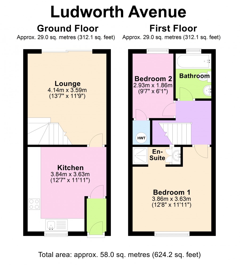 Floorplan for Marston Green, Birmingham, West Midlands