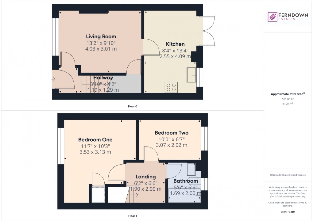 Floorplan for Marston Green, Birmingham