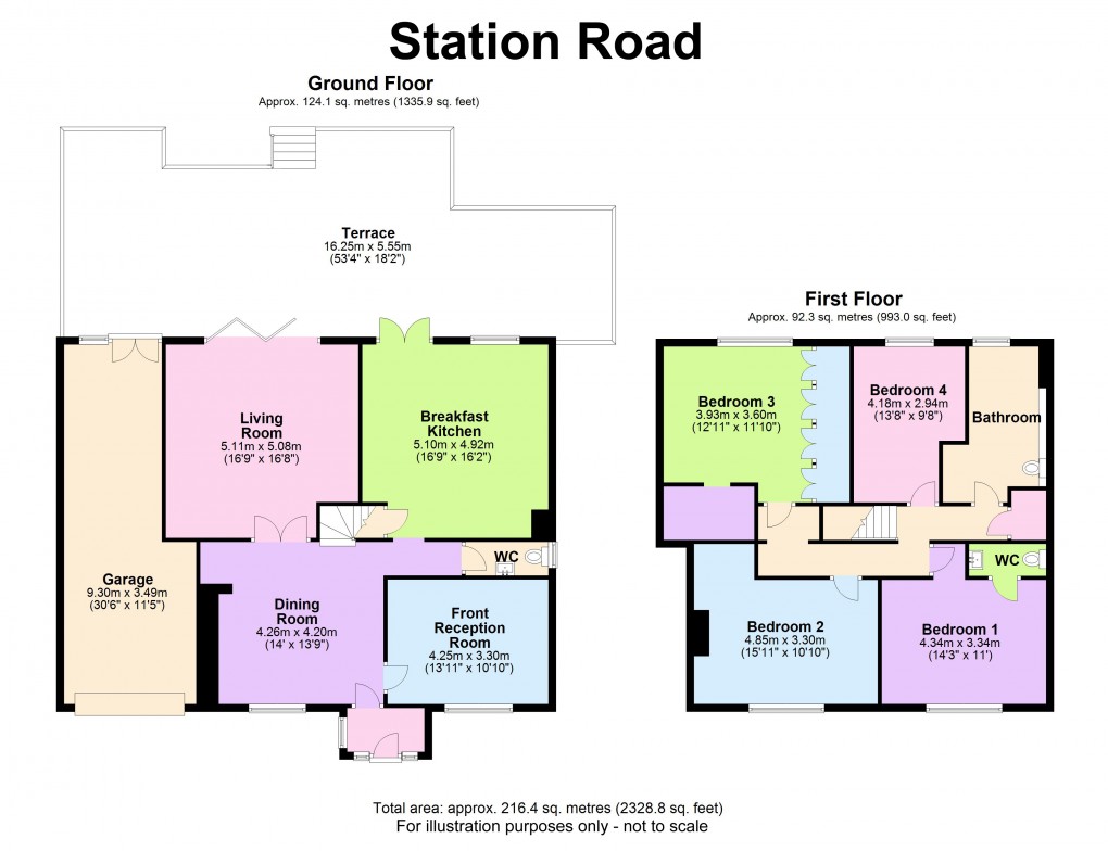 Floorplan for Marston Green, Birmingham, West Midlands