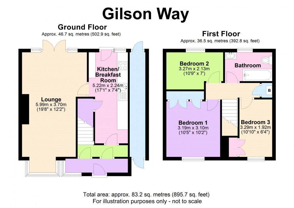 Floorplan for Kingshurst, Birmingham