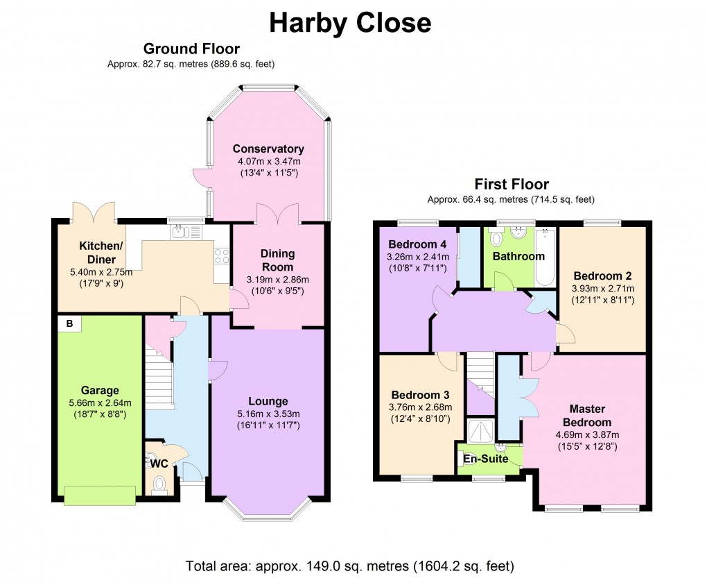 Floorplan for Marston Green, Birmingham