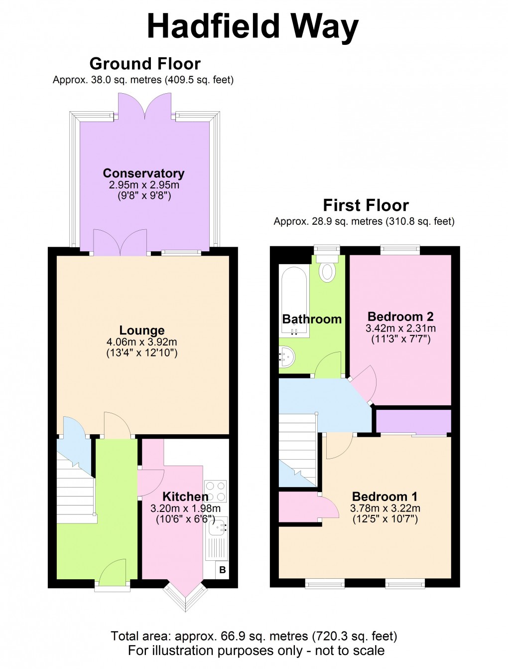 Floorplan for Fordbridge, Birmingham