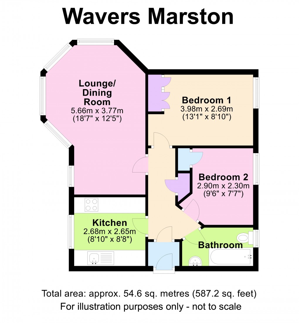 Floorplan for Marston Green, Birmingham