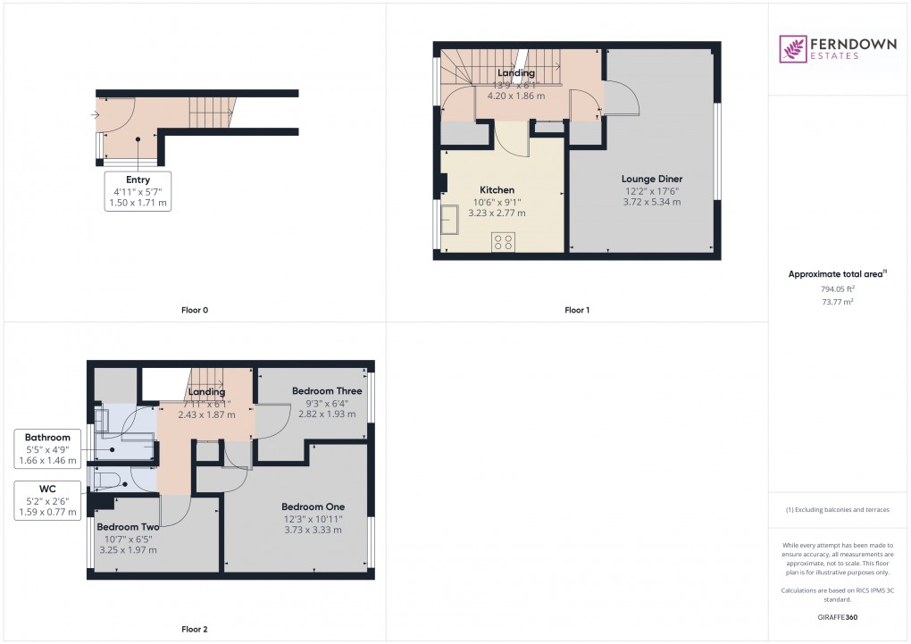 Floorplan for Smiths Wood, Birmingham