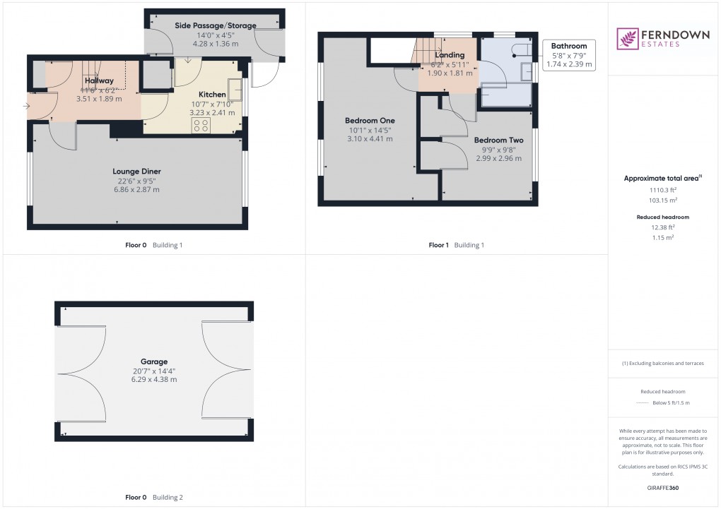 Floorplan for Kitts Green, Birmingham