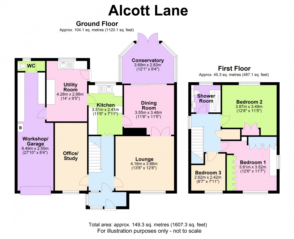 Floorplan for Marston Green, Birmingham