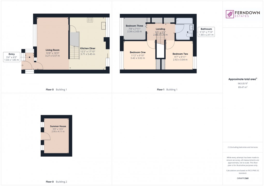 Floorplan for Chelmsley Wood, Birmingham