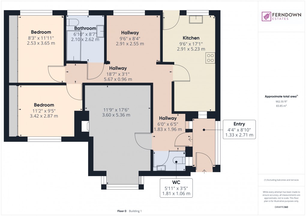 Floorplan for Shirley, Solihull