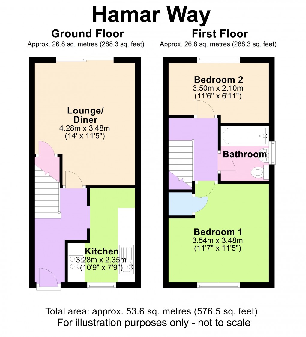 Floorplan for Marston Green, Birmingham