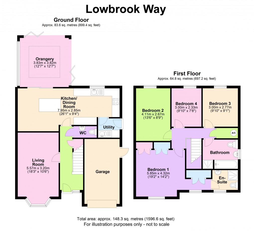 Floorplan for Chelmsley Wood, Birmingham