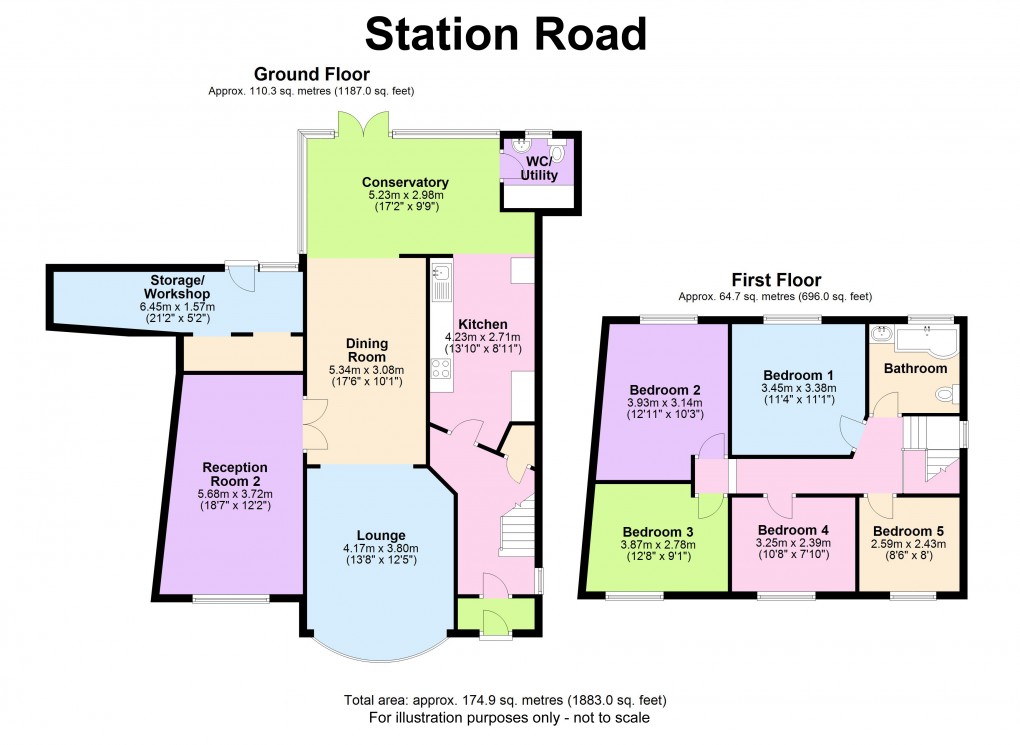 Floorplan for Marston Green, Birmingham, West Midlands