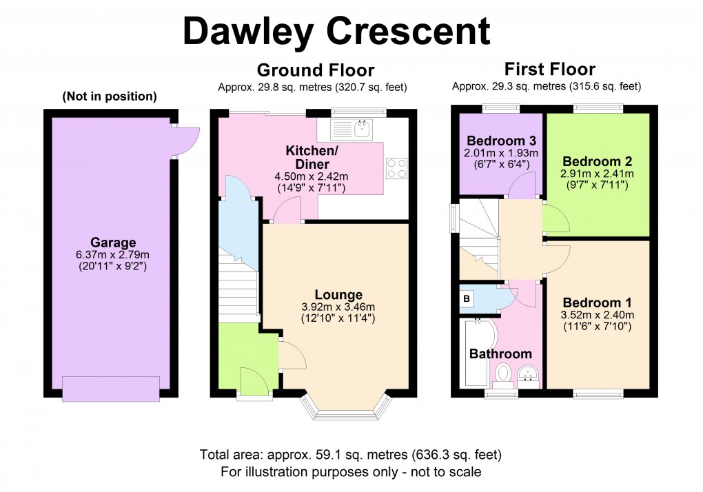 Floorplan for Marston Green, Birmingham