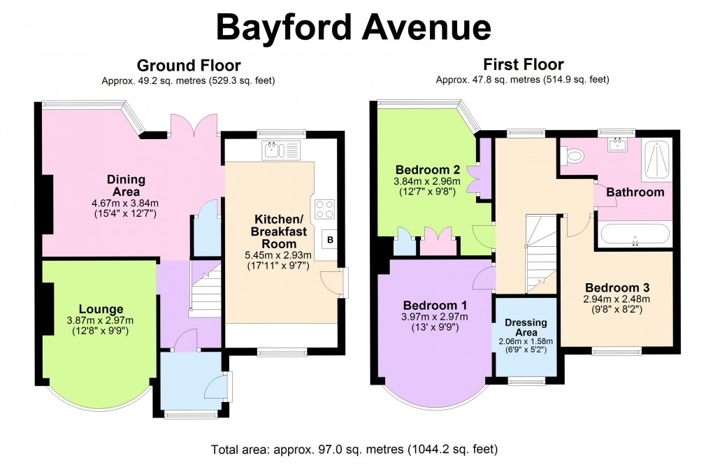 Floorplan for Sheldon, Birmingham, West Midlands