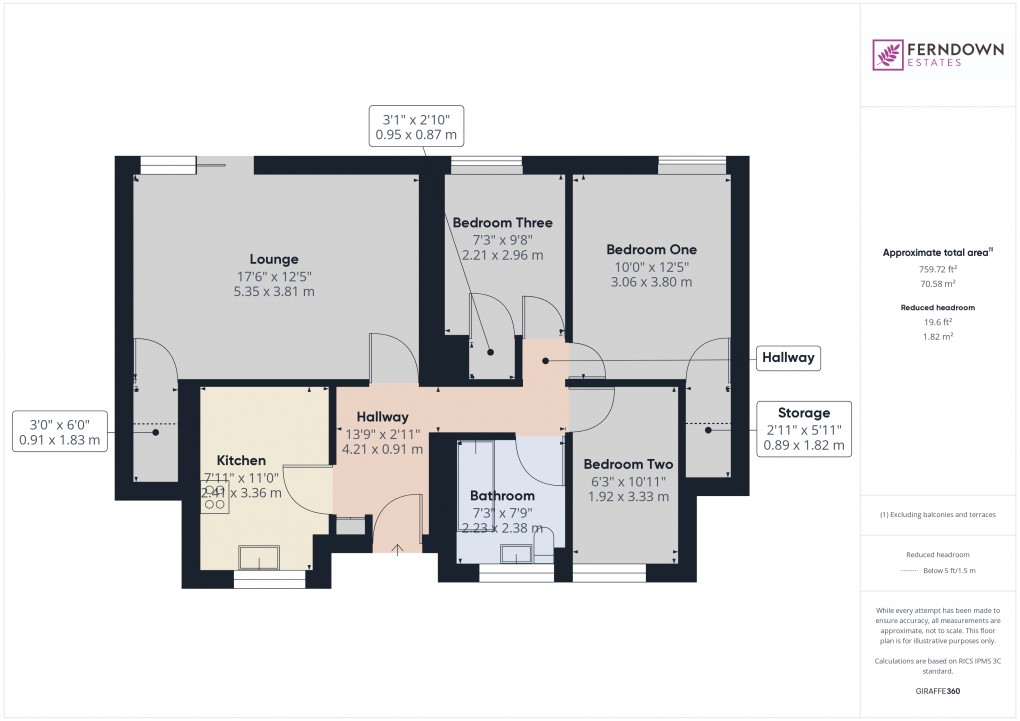 Floorplan for Chelmsley Wood, Birmingham