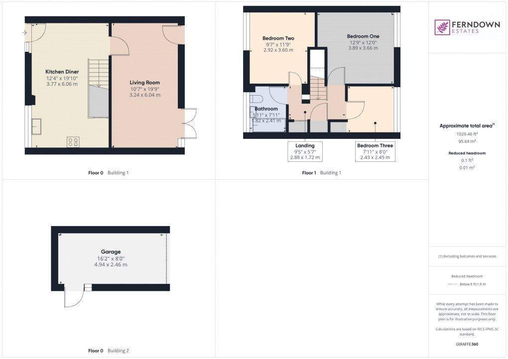 Floorplan for Chelmsley Wood, Birmingham