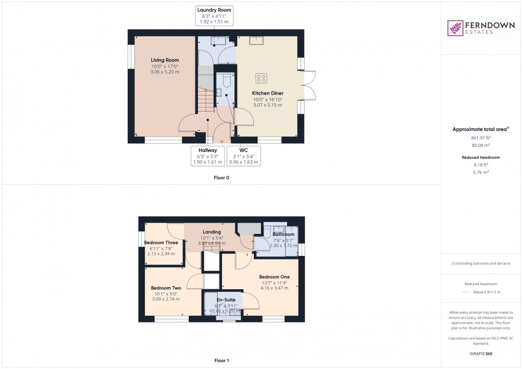 Floorplan for Fordbridge, Birmingham, West Midlands