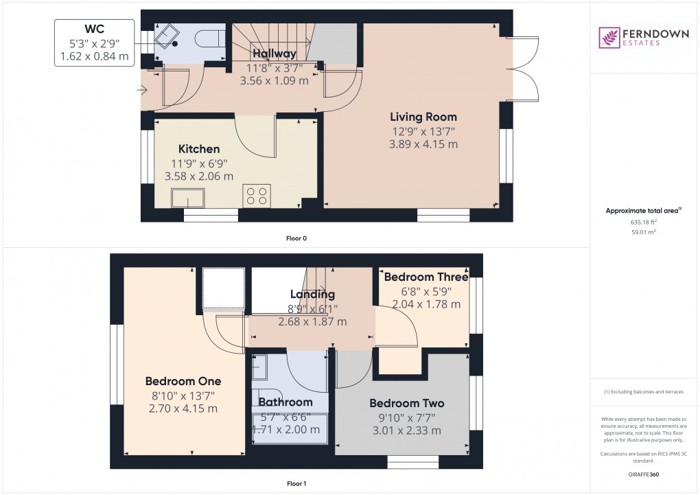 Floorplan for Shard End, Birmingham