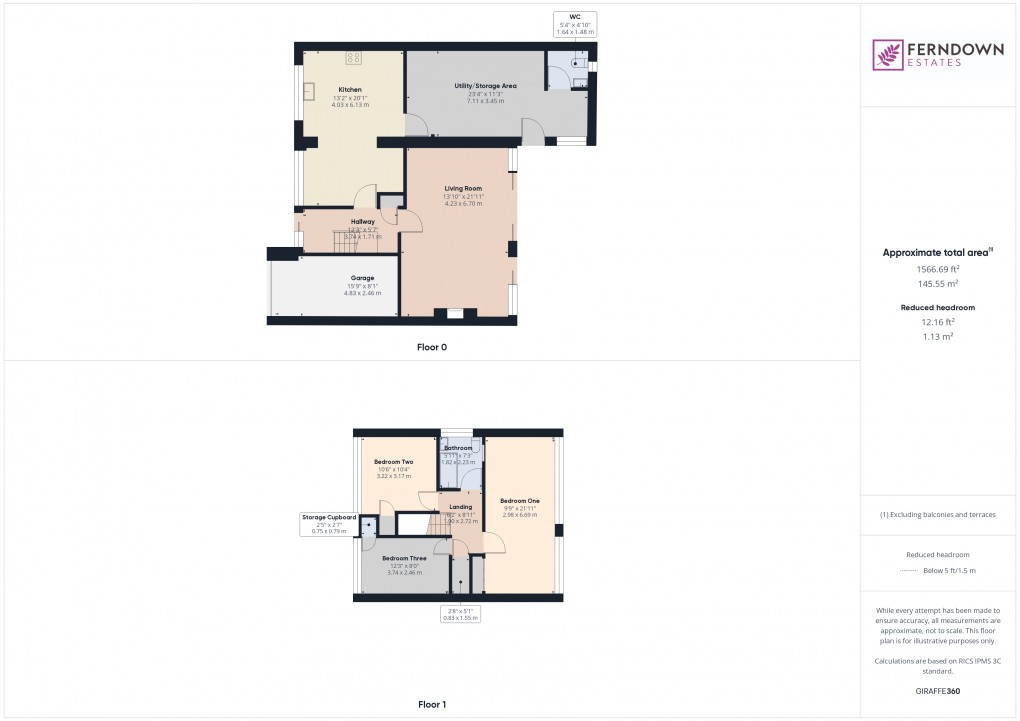 Floorplan for Marston Green, Birmingham, West Midlands