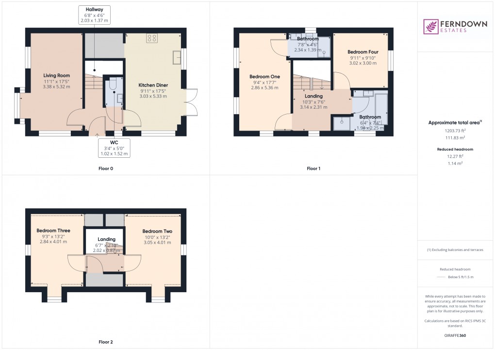 Floorplan for Chelmsley Wood, Birmingham