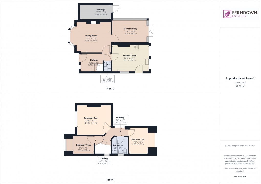 Floorplan for Yardley, Birmingham, West Midlands