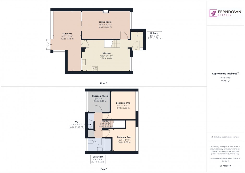 Floorplan for Chelmsley Wood, Birmingham