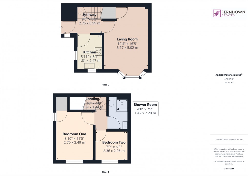 Floorplan for Marston Green, Birmingham