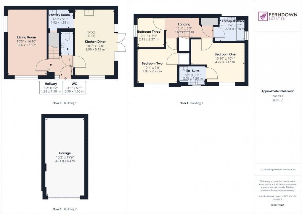 Floorplan for Fordbridge, Birmingham, West Midlands