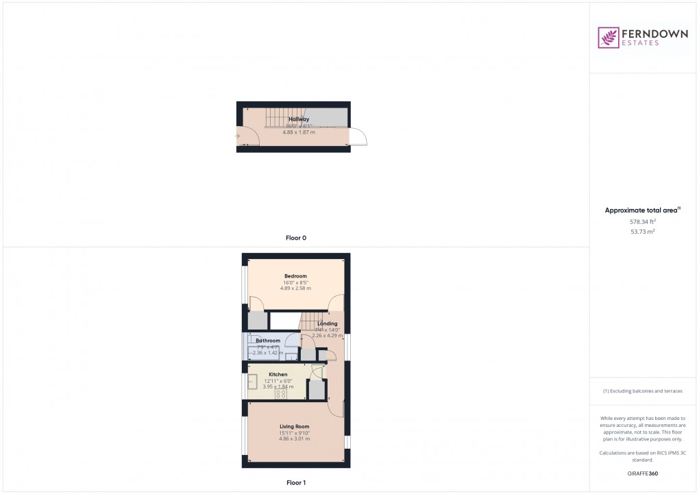 Floorplan for Chelmsley Wood, Birmingham