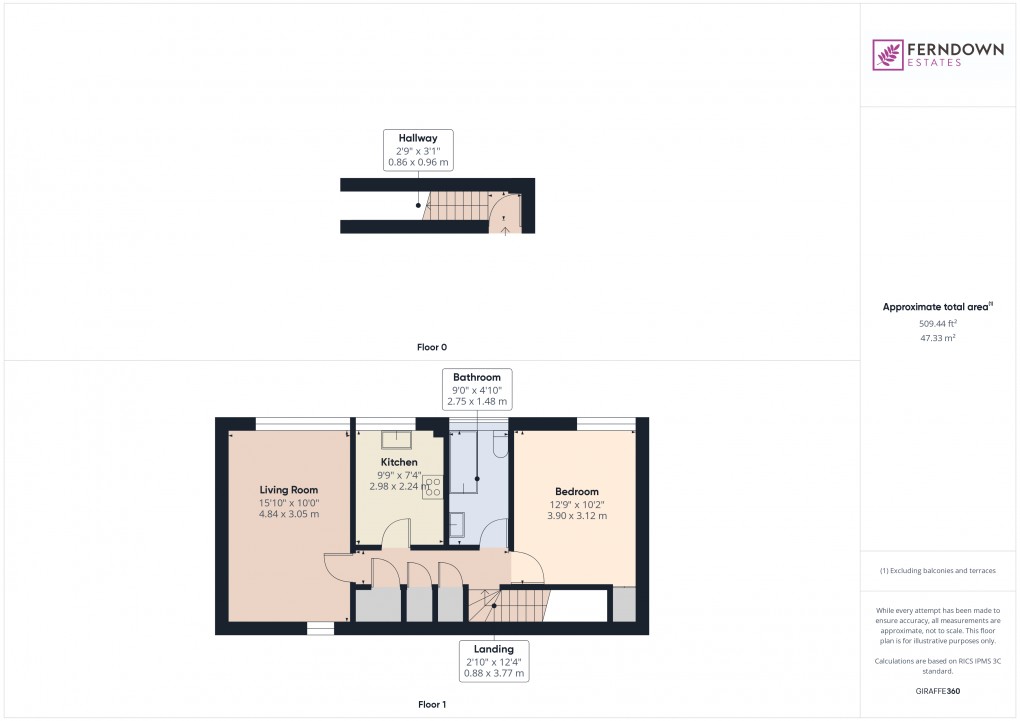 Floorplan for Chelmsley Wood, Birmingham